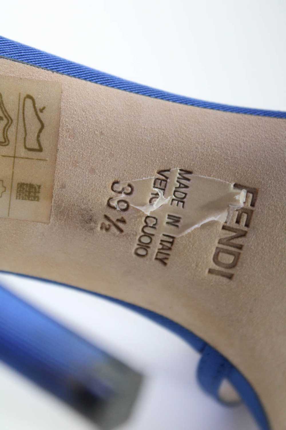 Fendi Womens Ankle Strap Slingbacks Sandal Heels … - image 9