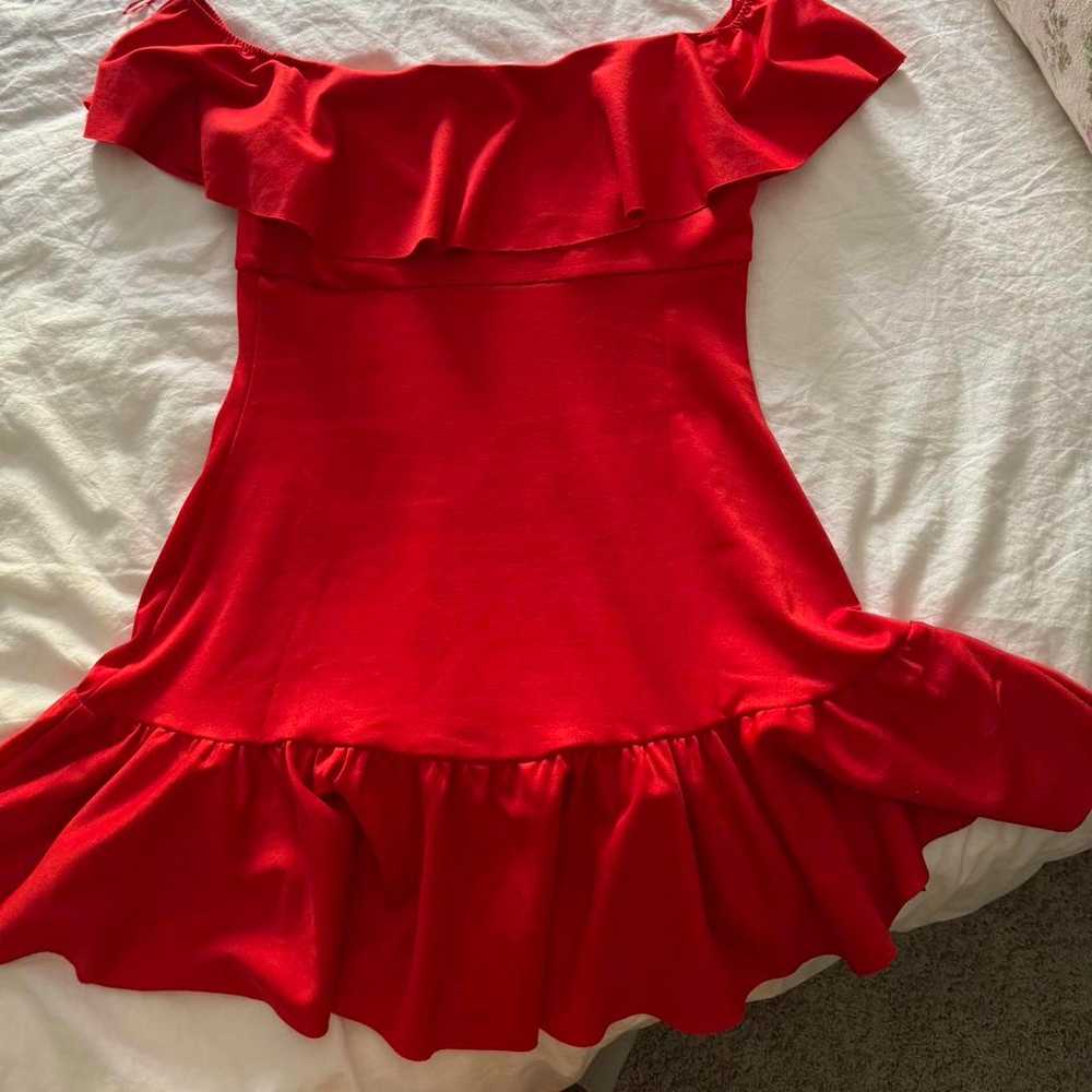 Urban Red Mini Dress Off - image 5