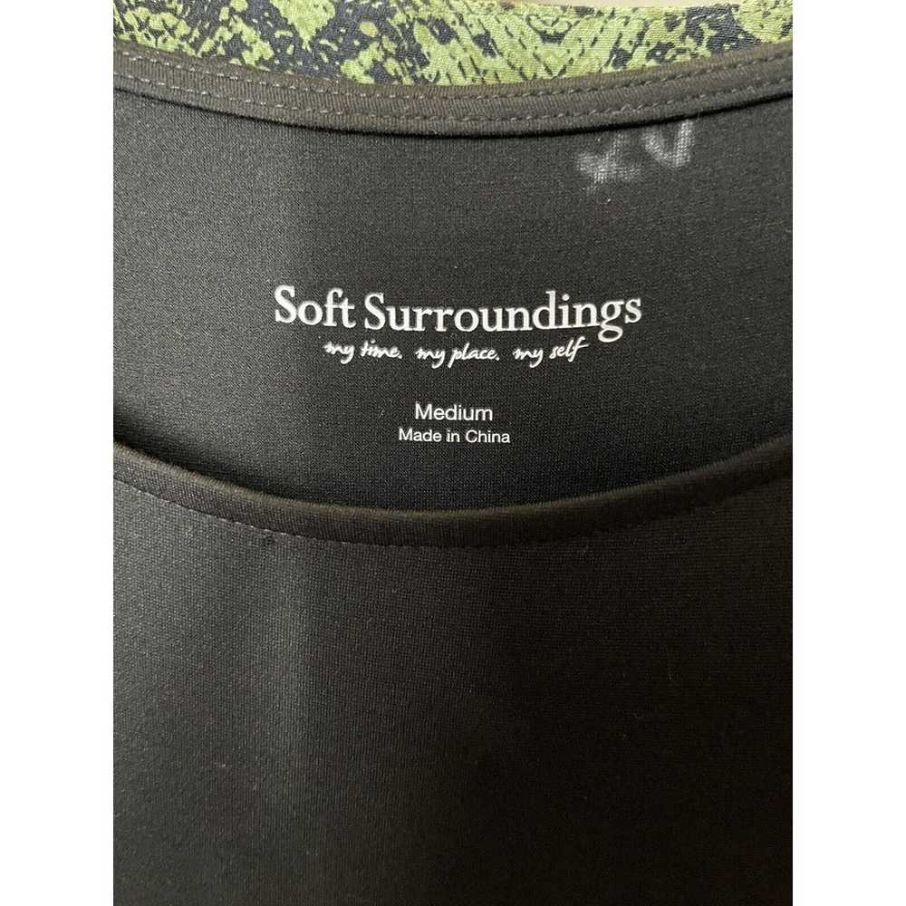 Soft Surroundings Women's Black Knit Palamero Ple… - image 5