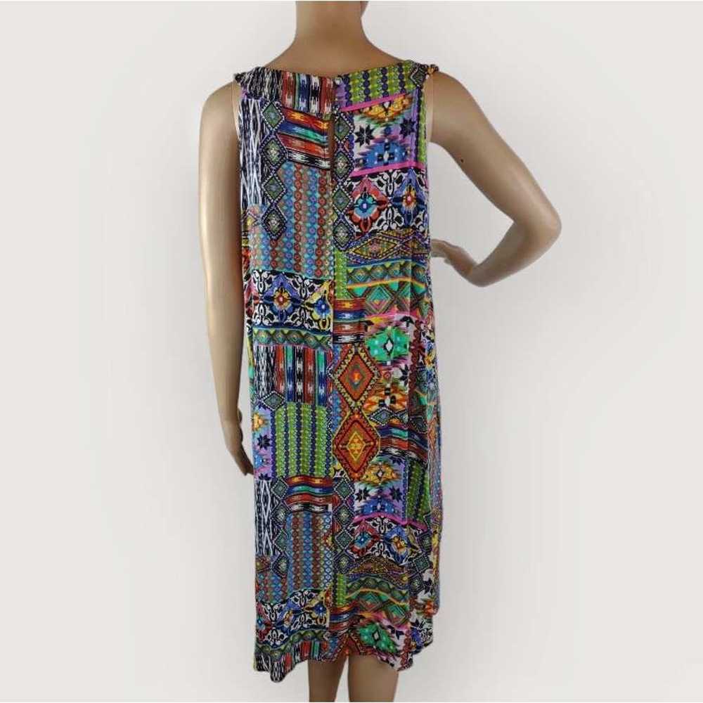Madison Leigh Women Sleeveless Dress Rayon Colorf… - image 5