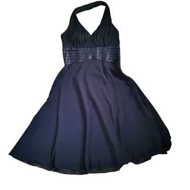 Liz Claiborne little black halter dress