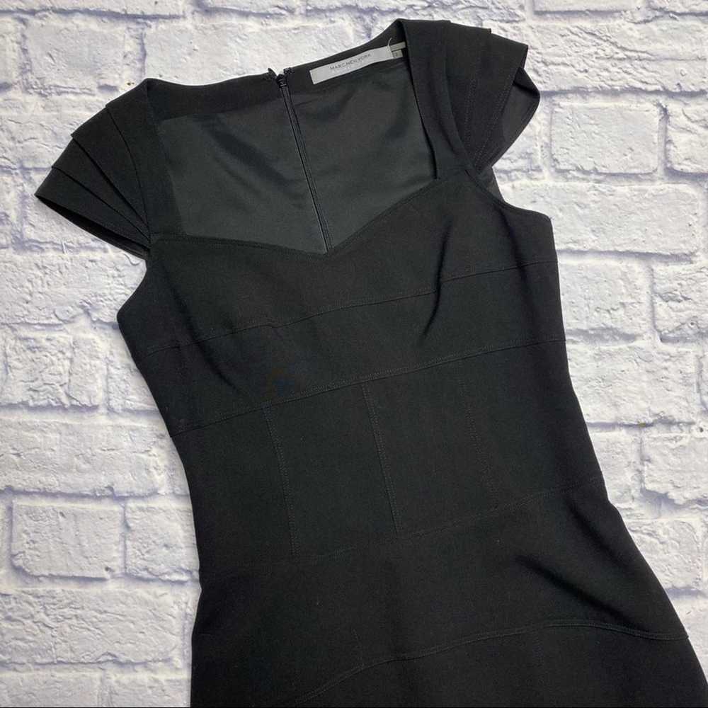 NWOT Marc New York Andrew Marc Fitted Black Dress - image 2