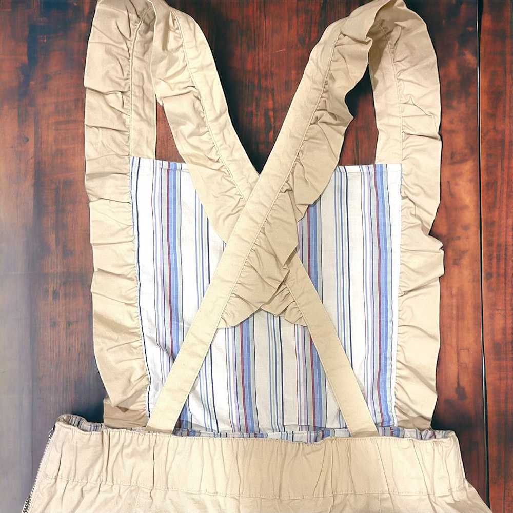 Anthropologie Maeve Ruffle Overalls Size Small - image 11