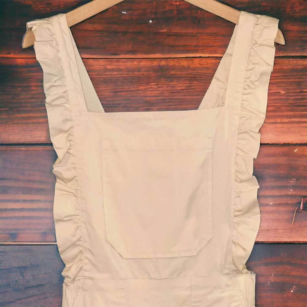 Anthropologie Maeve Ruffle Overalls Size Small - image 9