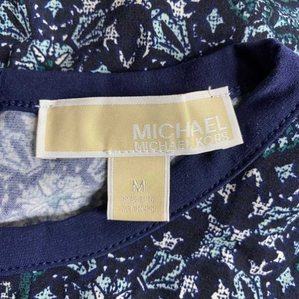 Michael Kors Enchanted Border Dress size Medium - image 9