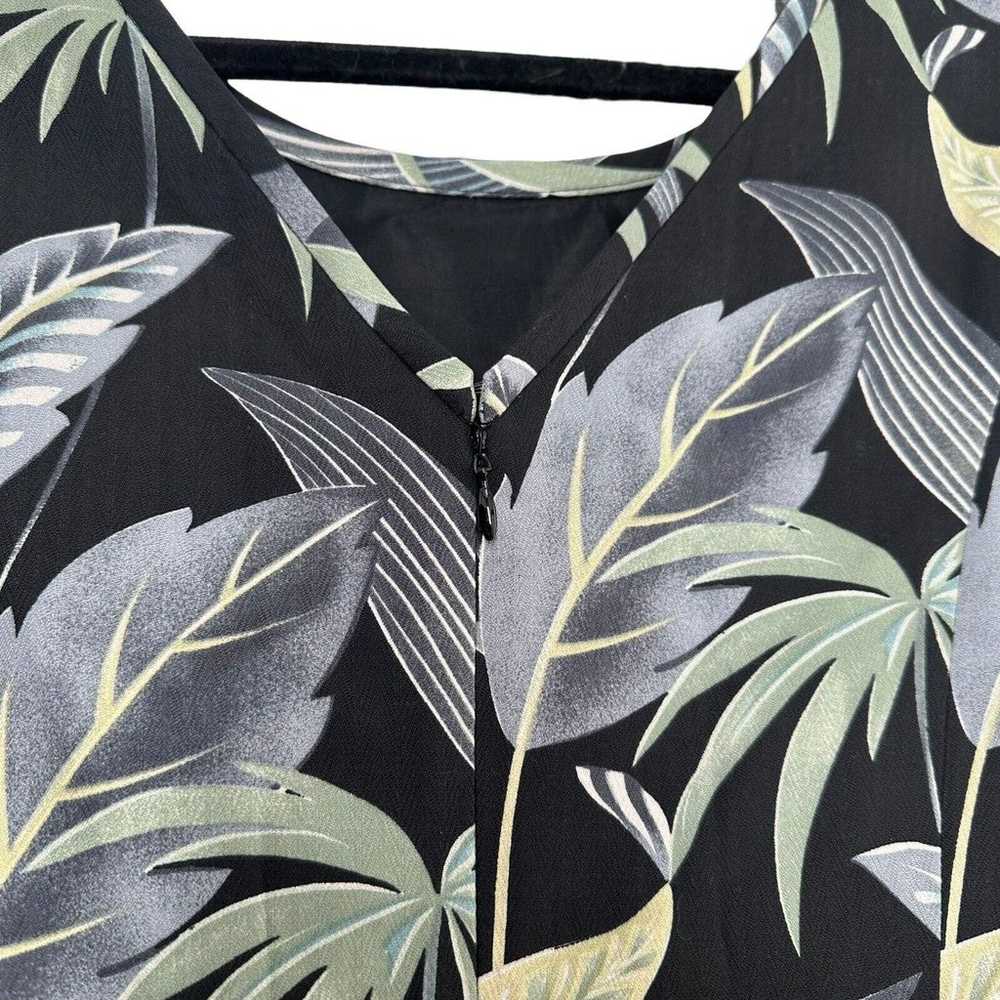 Tommy Bahama Vintage 100% Silk Hawaiian Dress Flo… - image 10