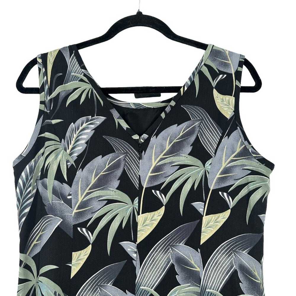Tommy Bahama Vintage 100% Silk Hawaiian Dress Flo… - image 7