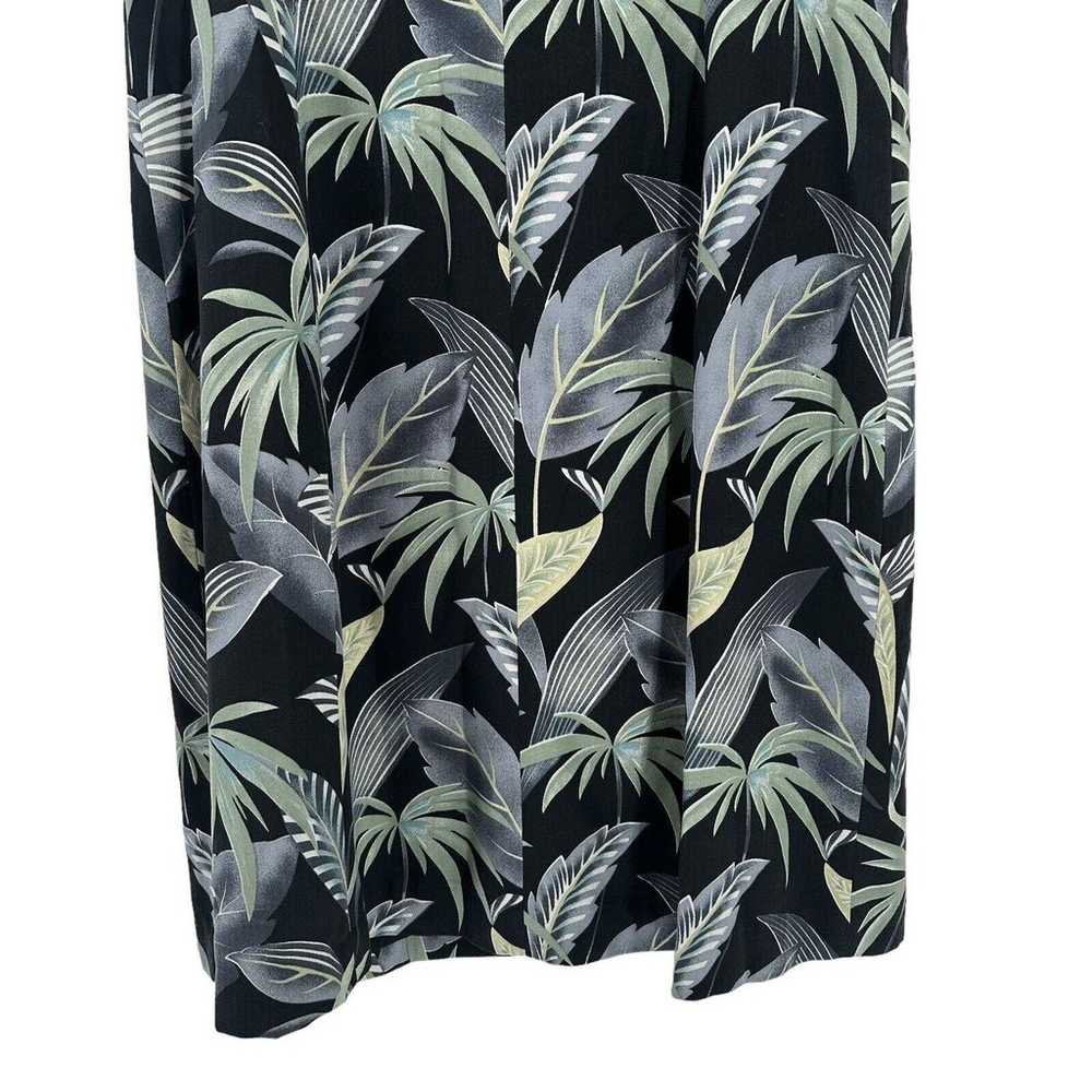 Tommy Bahama Vintage 100% Silk Hawaiian Dress Flo… - image 9