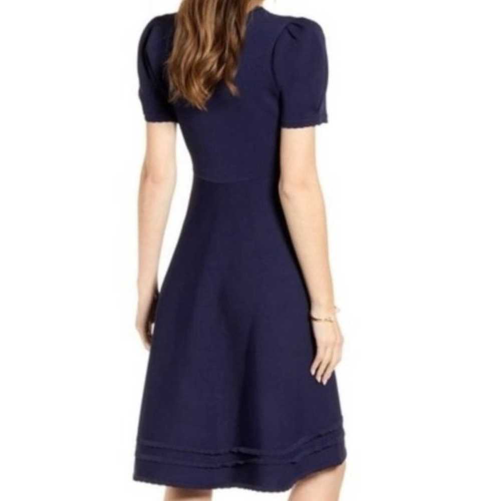 RACHEL PARCELL DRESS • NAVY • PERFECT CONDITION - image 3
