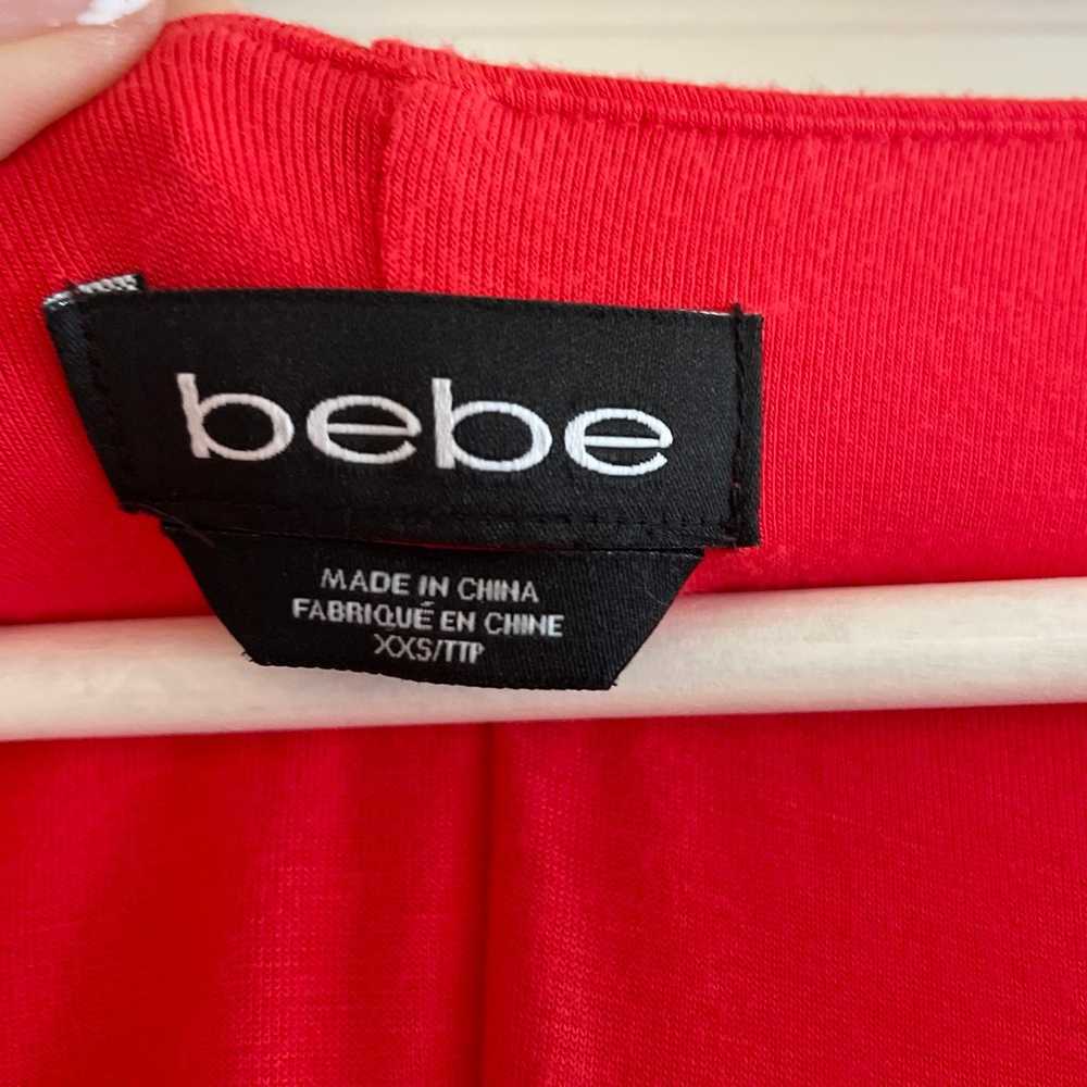 Bebe Red Dress size XXS - image 3