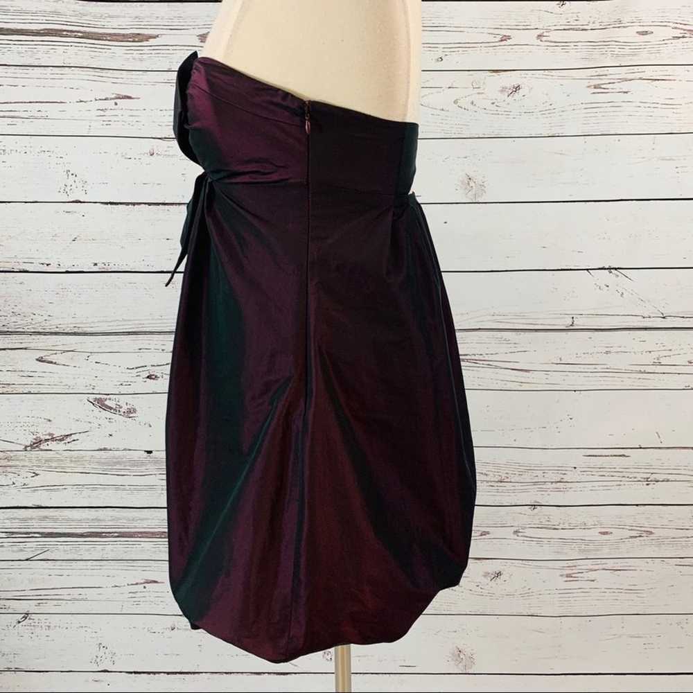 Formal Balloon Skirt Purple Iridescent - image 3