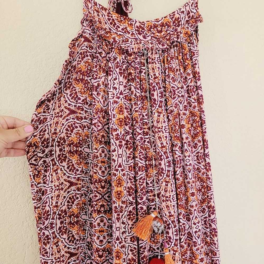 Misa Los Angeles Maxi Dress Size Small Tassel Boh… - image 6