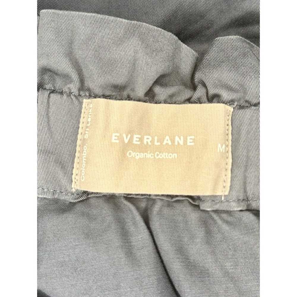 Everlane The Paperbag Dress in Dark Slate Size Me… - image 4
