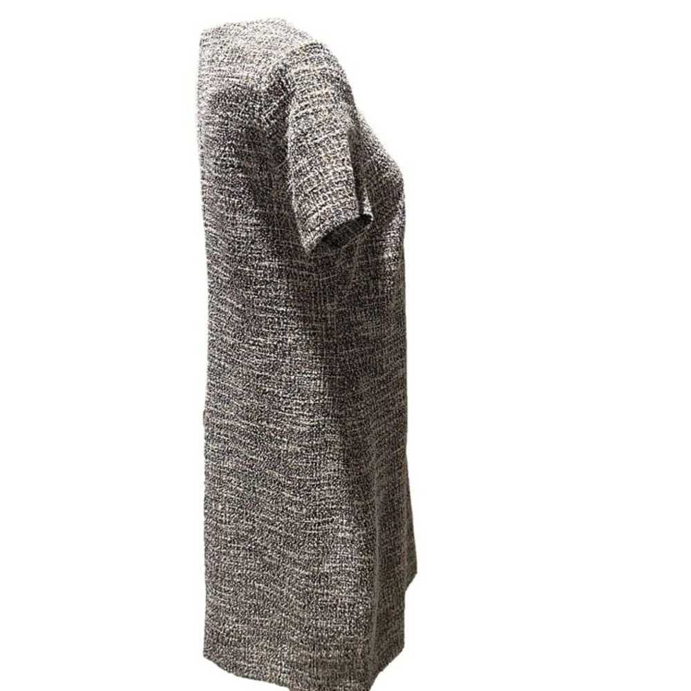 Calvin Klein Tweed Midi Cap Sleeve Dress - image 2