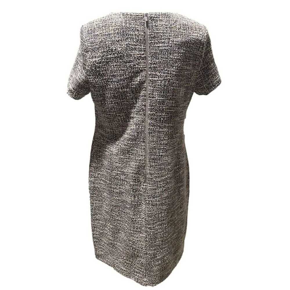 Calvin Klein Tweed Midi Cap Sleeve Dress - image 3