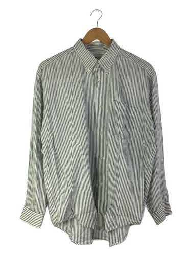 Used Issey Miyake Long Shirt/L/Cotton/Gry/Stripe/7