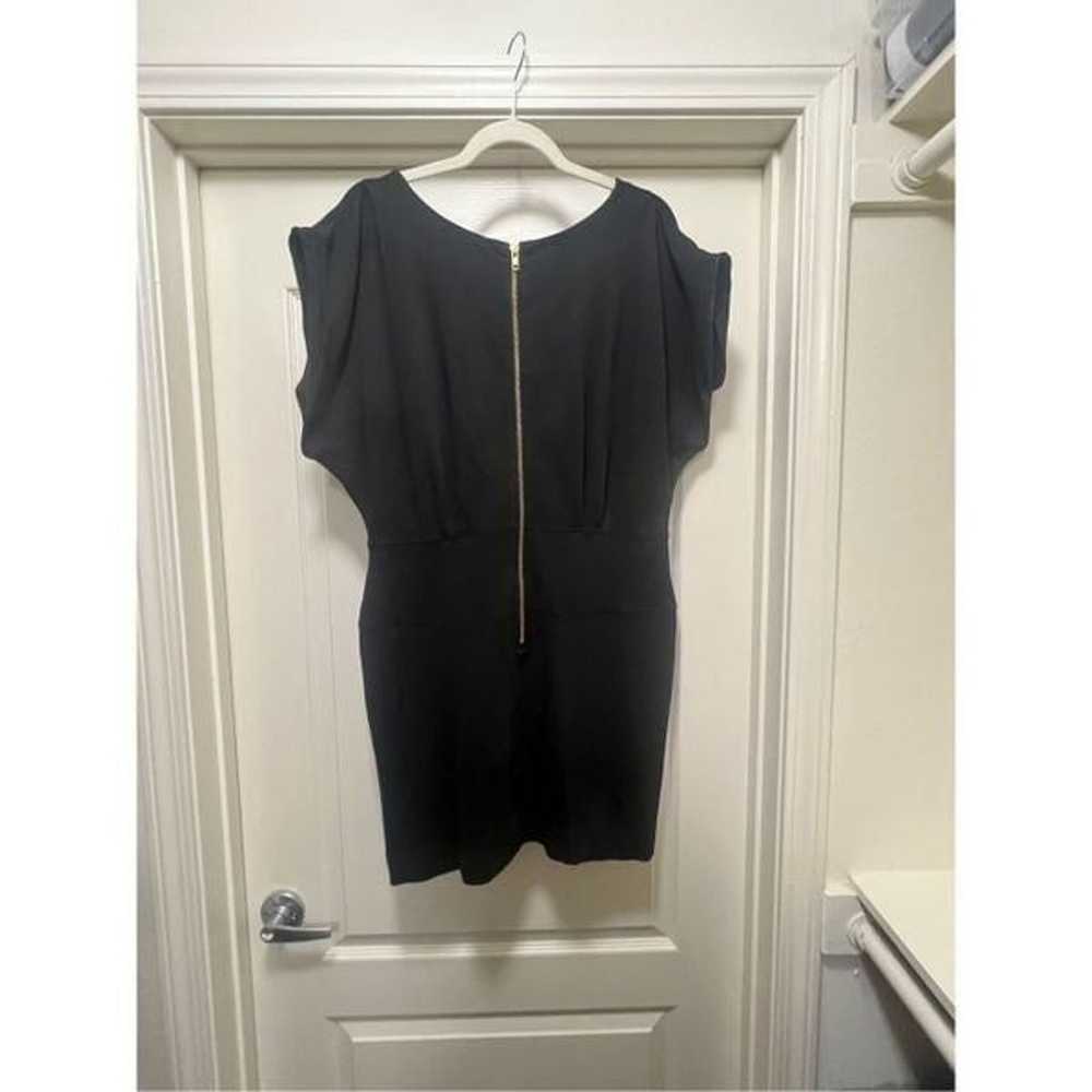 French Connection Black Mini Dress with Zippers S… - image 2