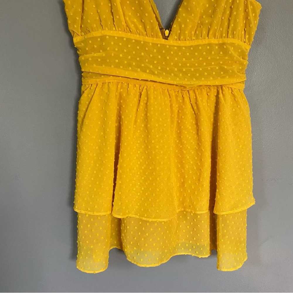 MAJORELLE Dora Mini Dress in Sunshine Yellow Mari… - image 5