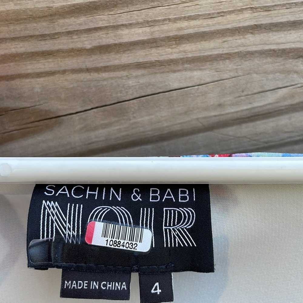 Sachin & Babi Noir Floral One Shoulder Jumpsuit S… - image 3