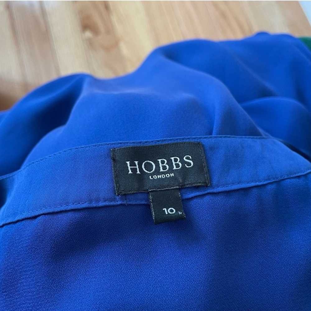 Hobbs London 100% Silk V-Neck Tie Back Sleeveless… - image 5