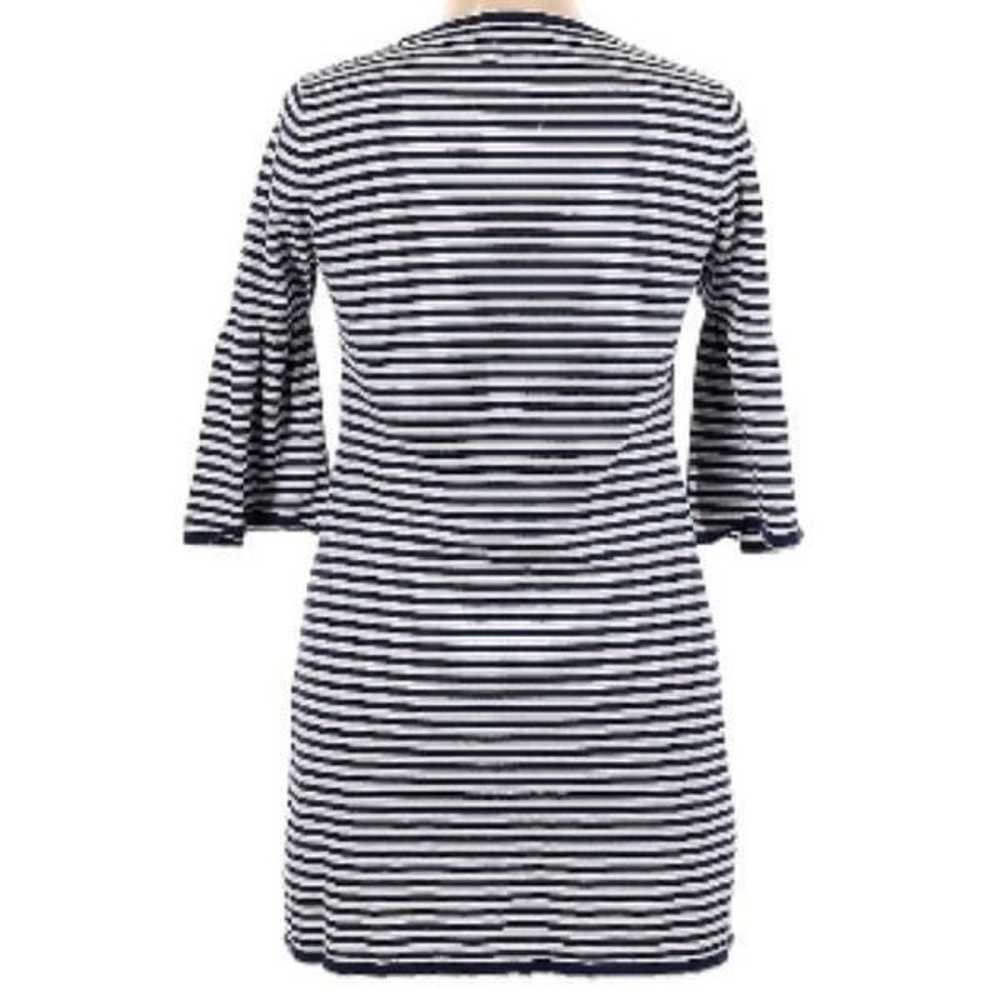 Sail To Sable Striped Bell Sleeve Dress - image 3