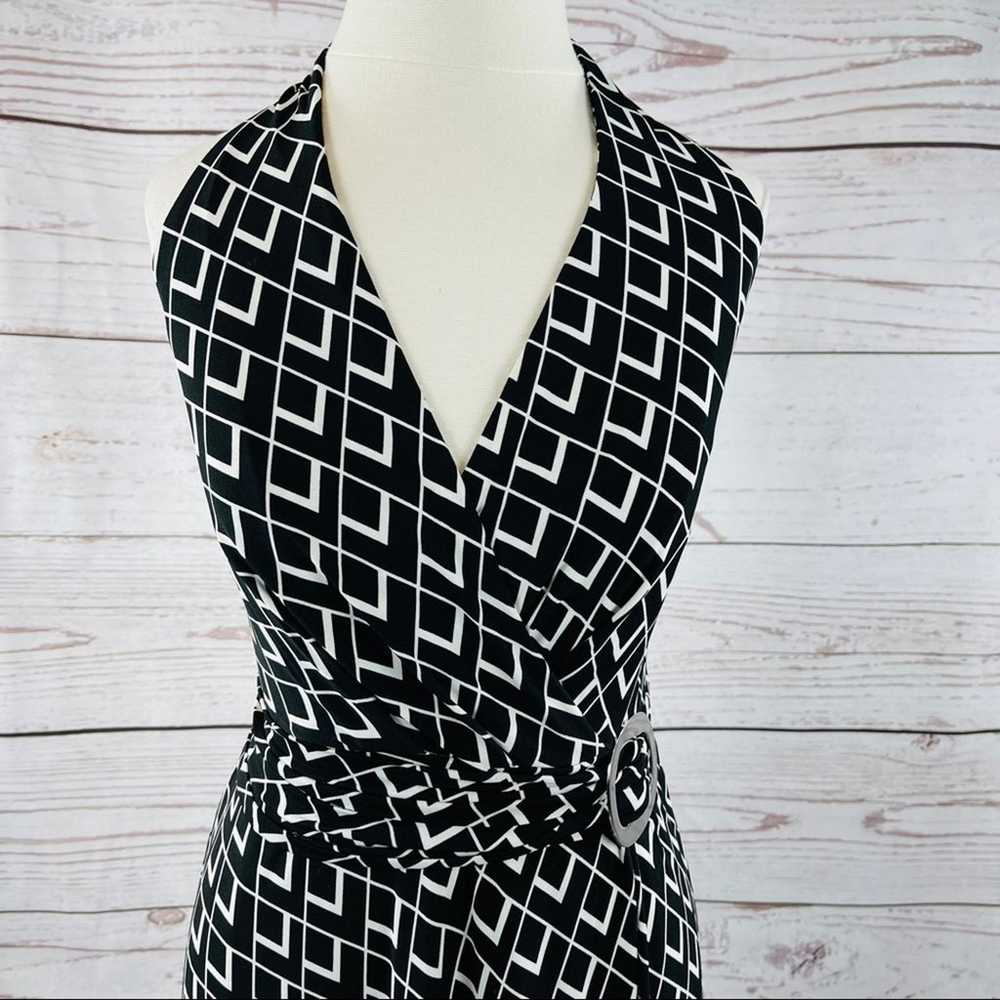 White House Black Market Maxi Dress cross front - image 7