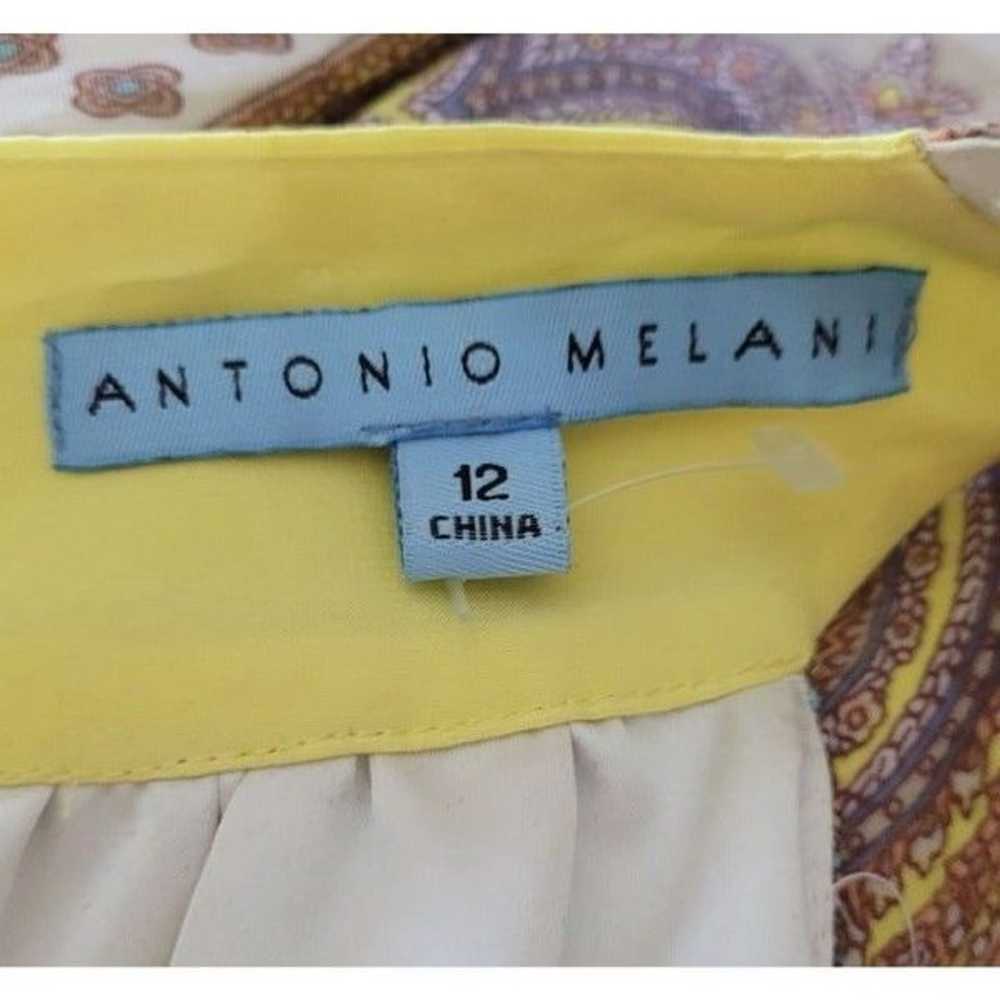 90's Antonio Melani Asymmetrical Pastel Paisley B… - image 2
