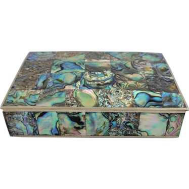 Alpaca Silver Abalone Box