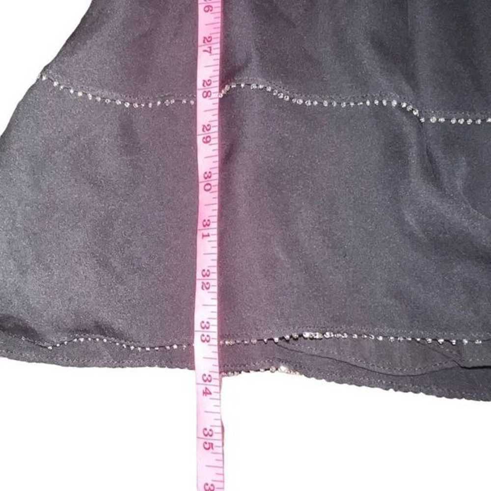 Parker Cathryn 100% silk long sleeve drop waist b… - image 10