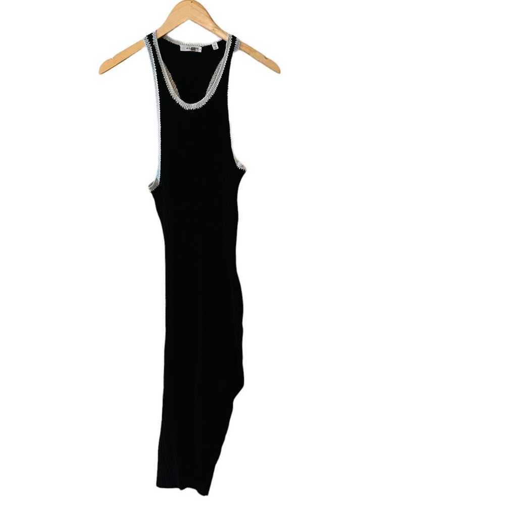 A.L.C Annina Ribbed Knit Midi Dress Size M Medium… - image 2