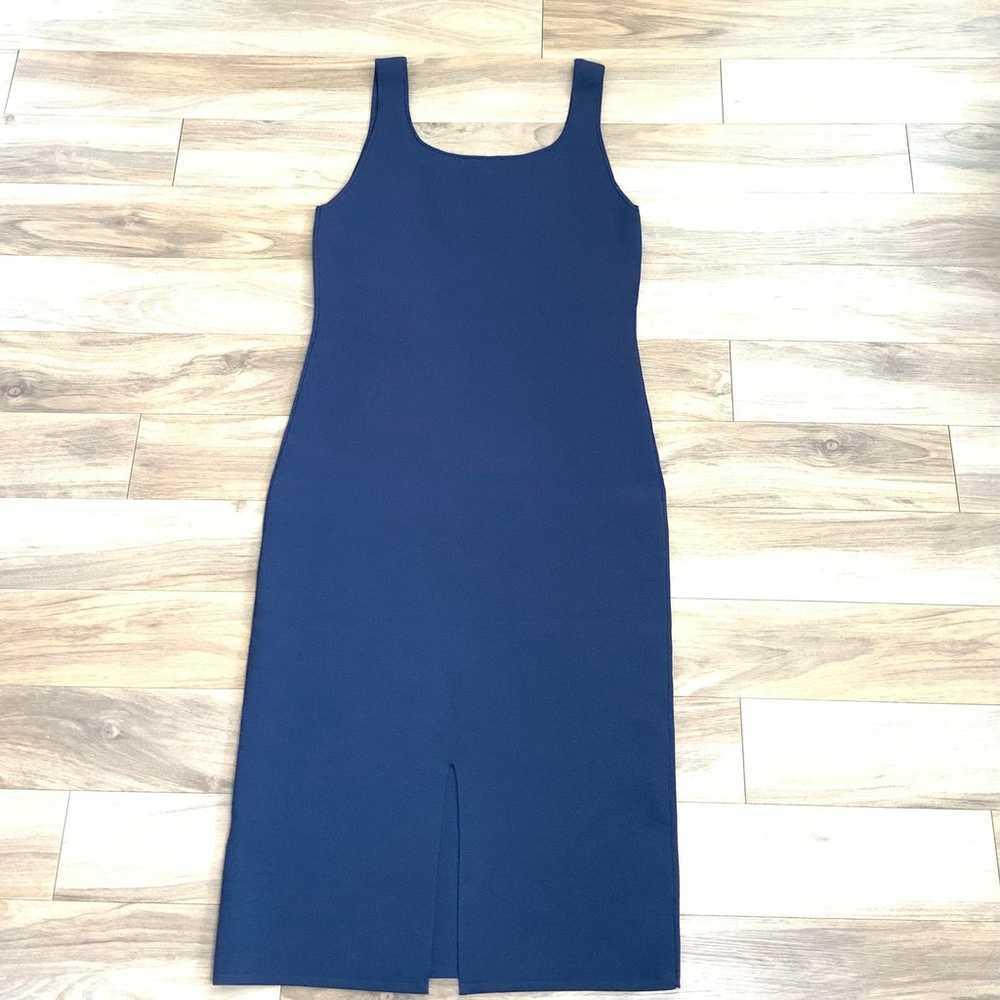 Revolve House of Harlow 1960 Navy Blue Bodycon Kn… - image 7