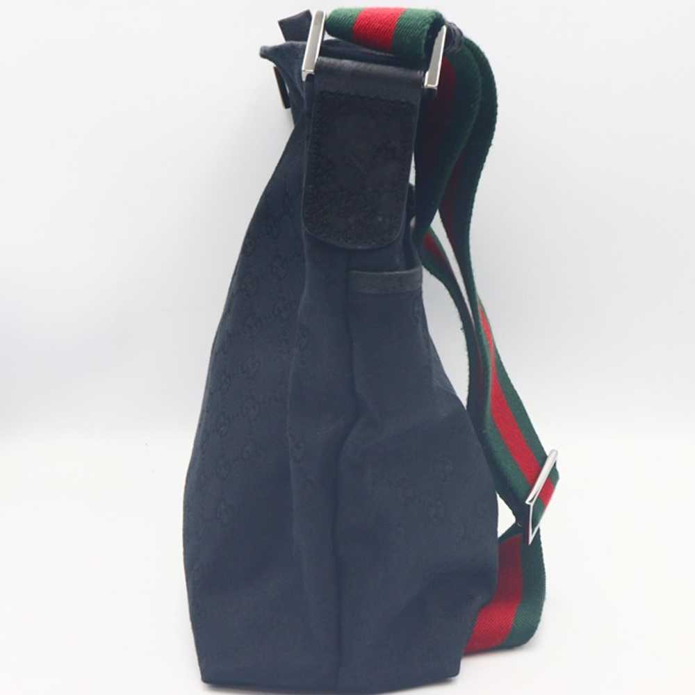 Gucci 189751 Gg Canvas Shoulder Bag Messenger She… - image 3