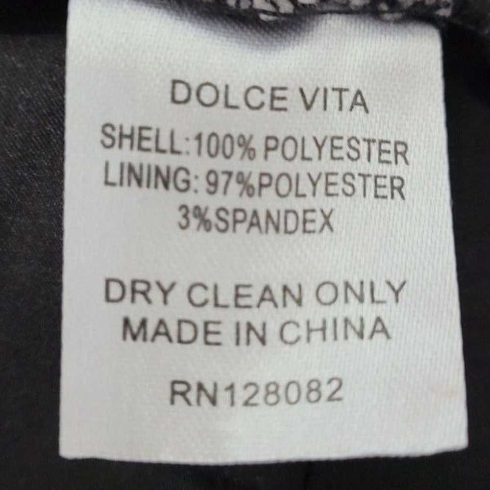 DV Dolce Vita Western White Lace Overlay Black Ri… - image 10
