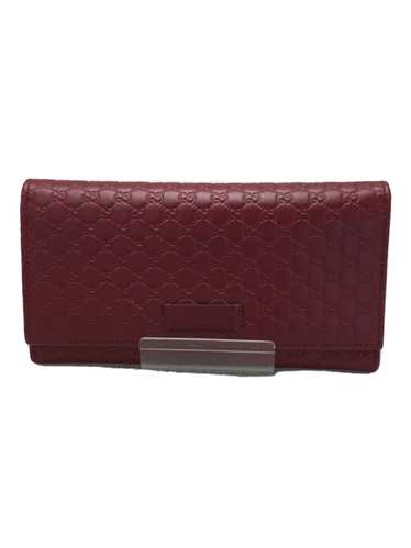 Gucci Long Wallet Guccisima Leather Red Clothing … - image 1