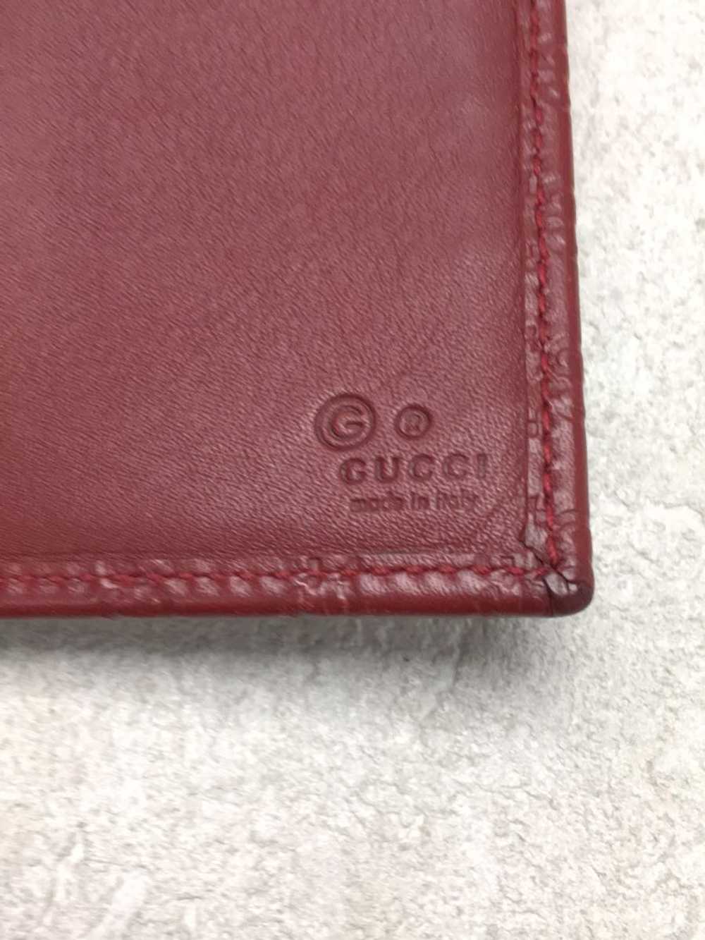 Gucci Long Wallet Guccisima Leather Red Clothing … - image 3