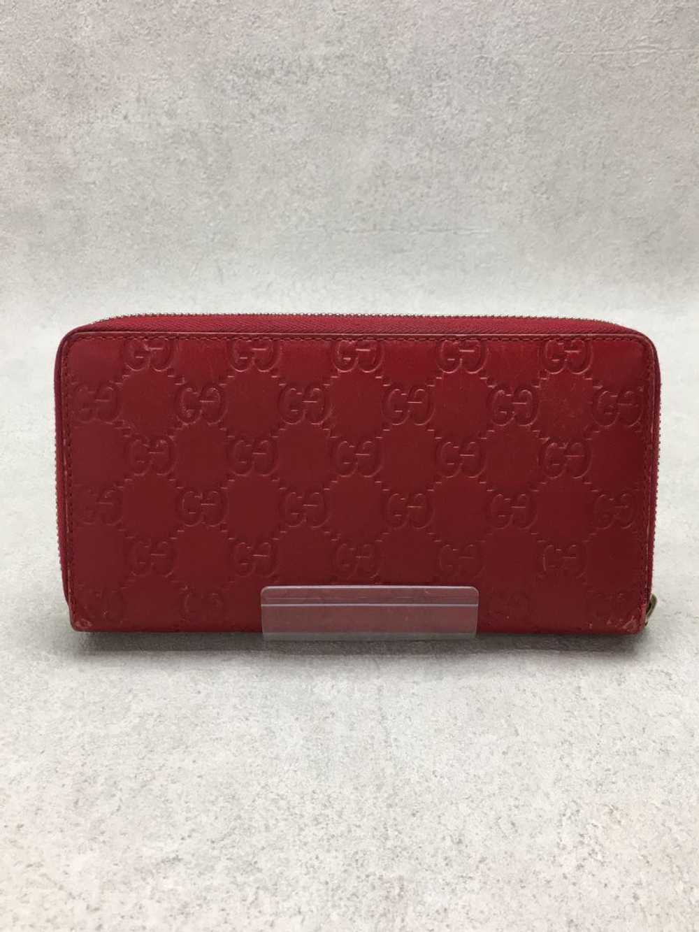 Gucci Long Wallet Shima Leather Red Clothing Acce… - image 2