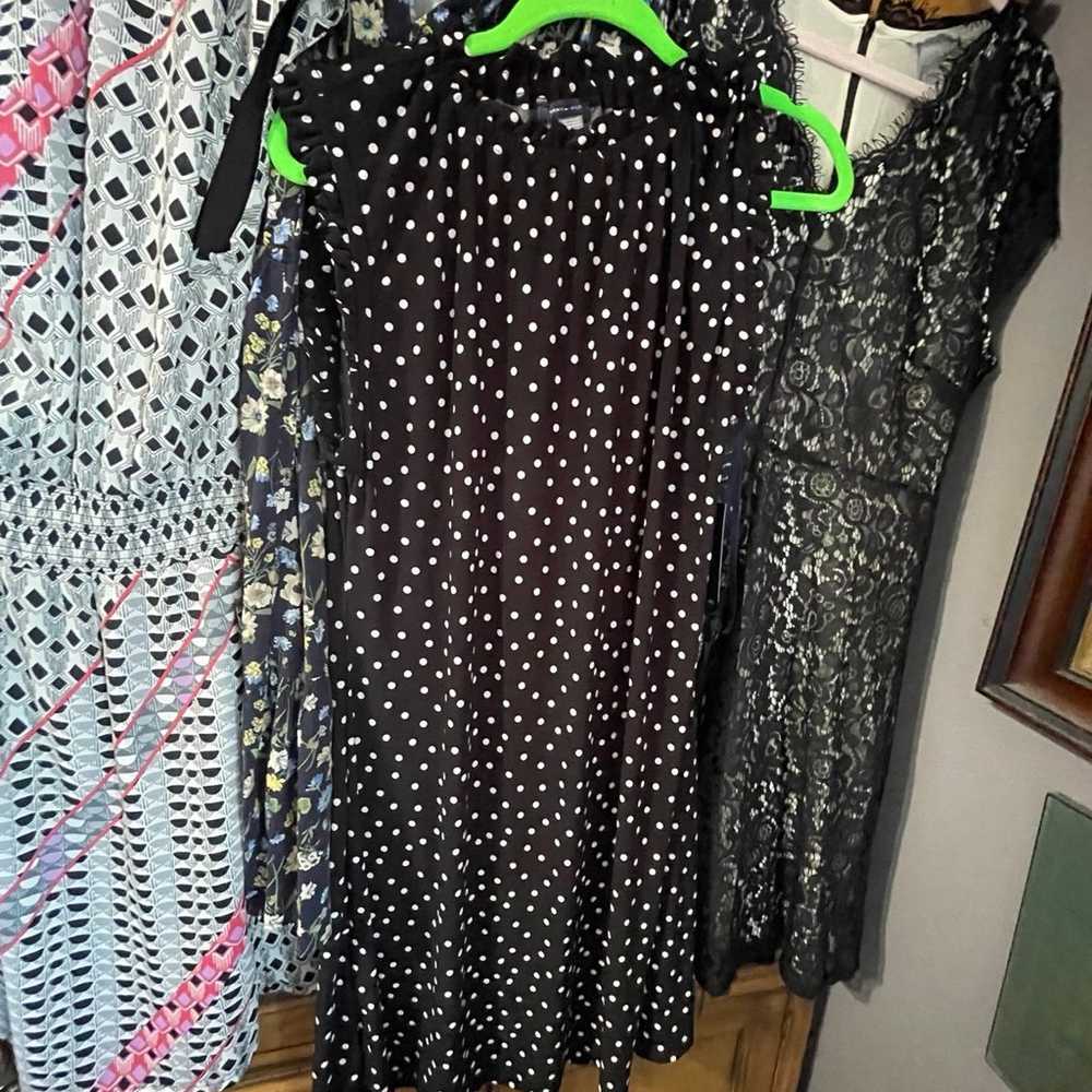 Dress Bundle  Lot of 7 Dresses  ALL LARGE LOFt, D… - image 6
