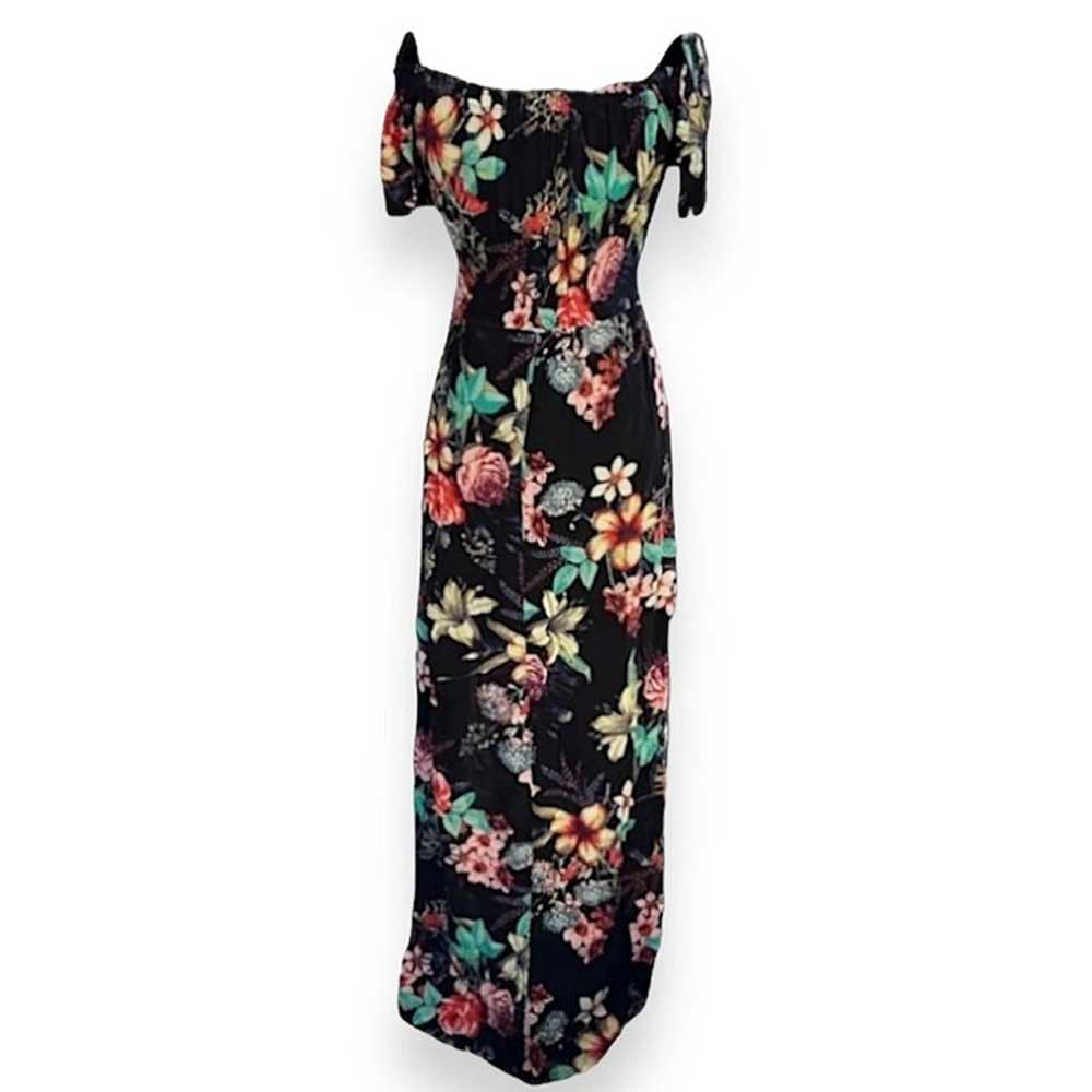One Clothing Los Angeles Floral Print Maxi Dress - image 1