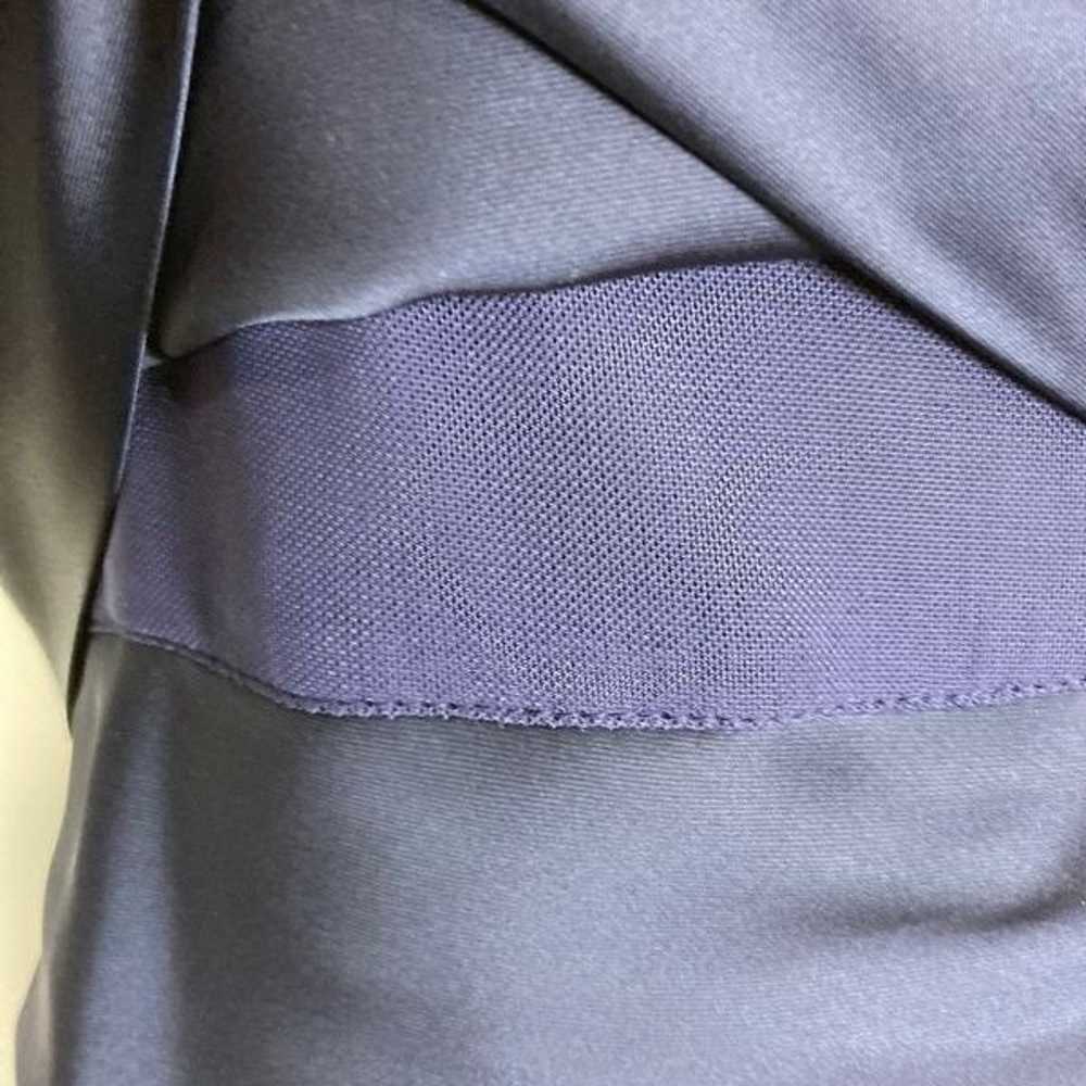 Calvin Klein M VTG 12 Navy Bandage Dress Sleevele… - image 6