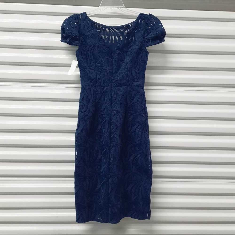 Kay Unger Zelda Dress Women's Size 0 Blue Lace Sh… - image 7
