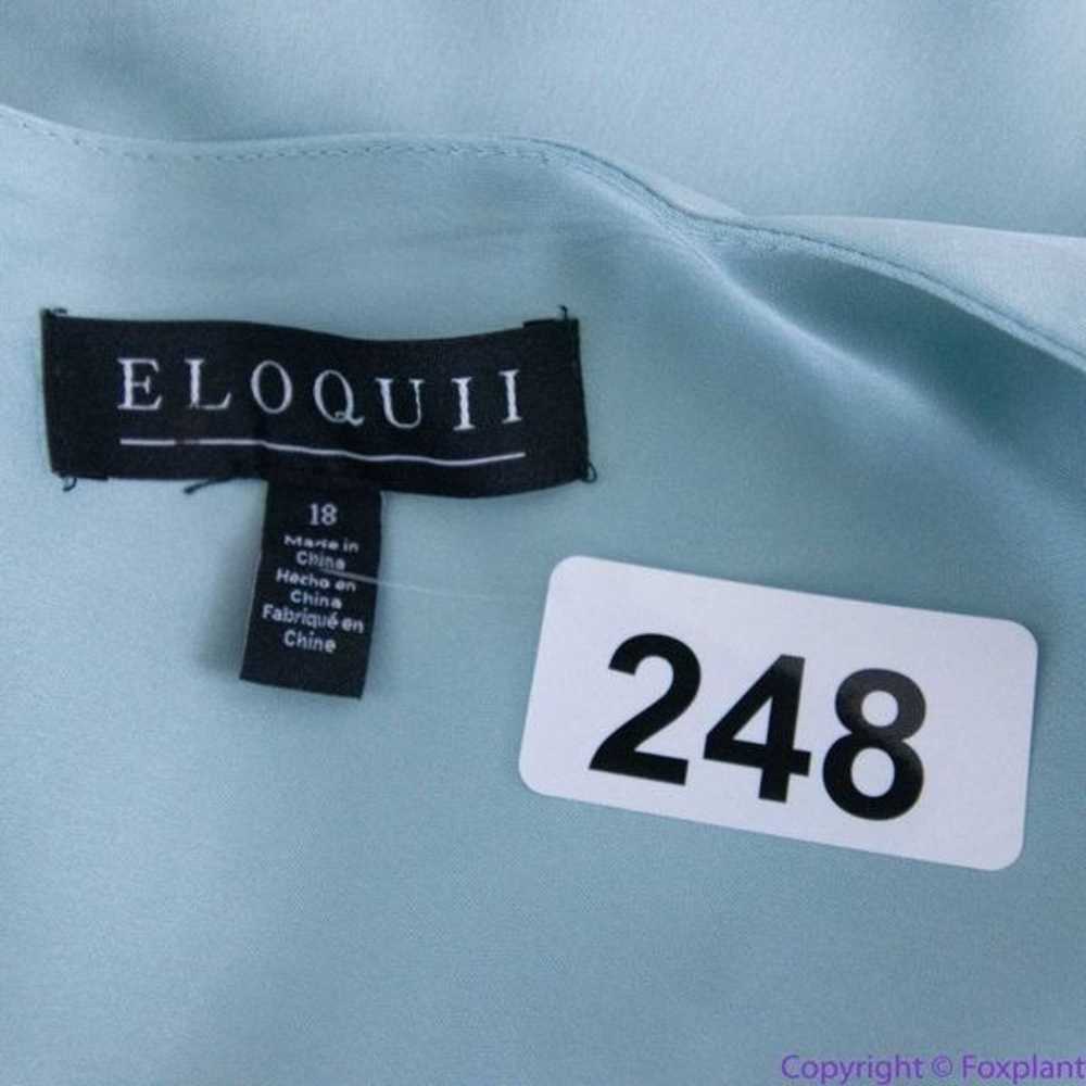 NEW Eloquii One Shoulder Satin Dress, 18 - image 8