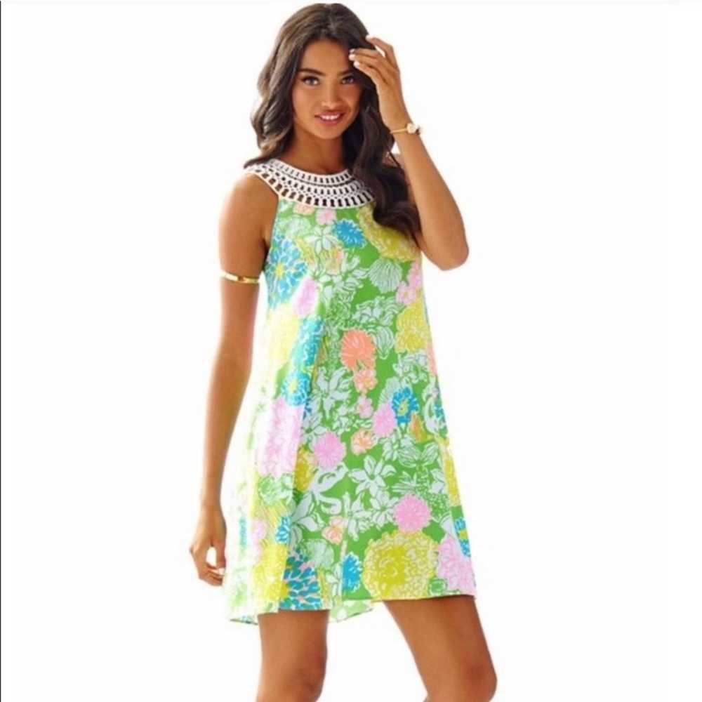 Lilly Pulitzer Jillie Dress Hibiscus - image 8