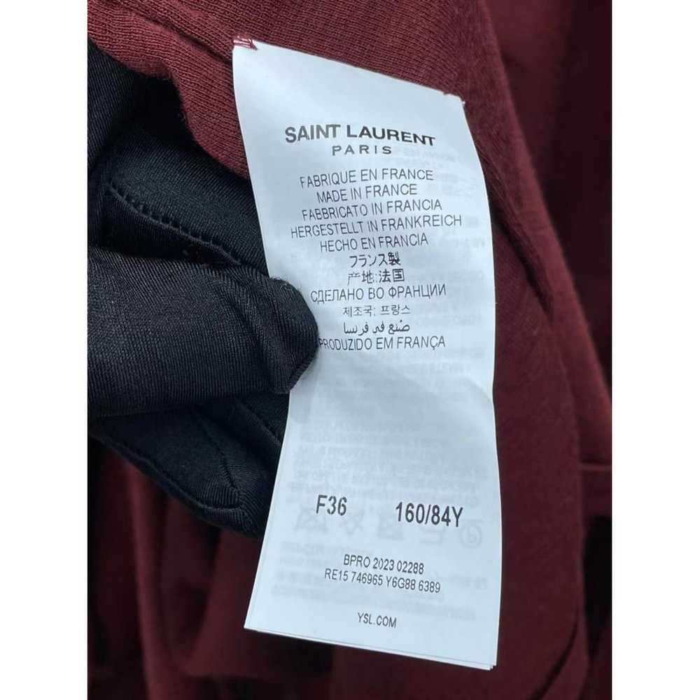 Saint Laurent Wool mini dress - image 8