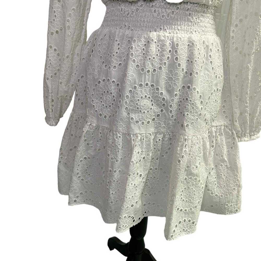 Lilly Pulitzer Resort White Eyelet Taviana Dress … - image 6
