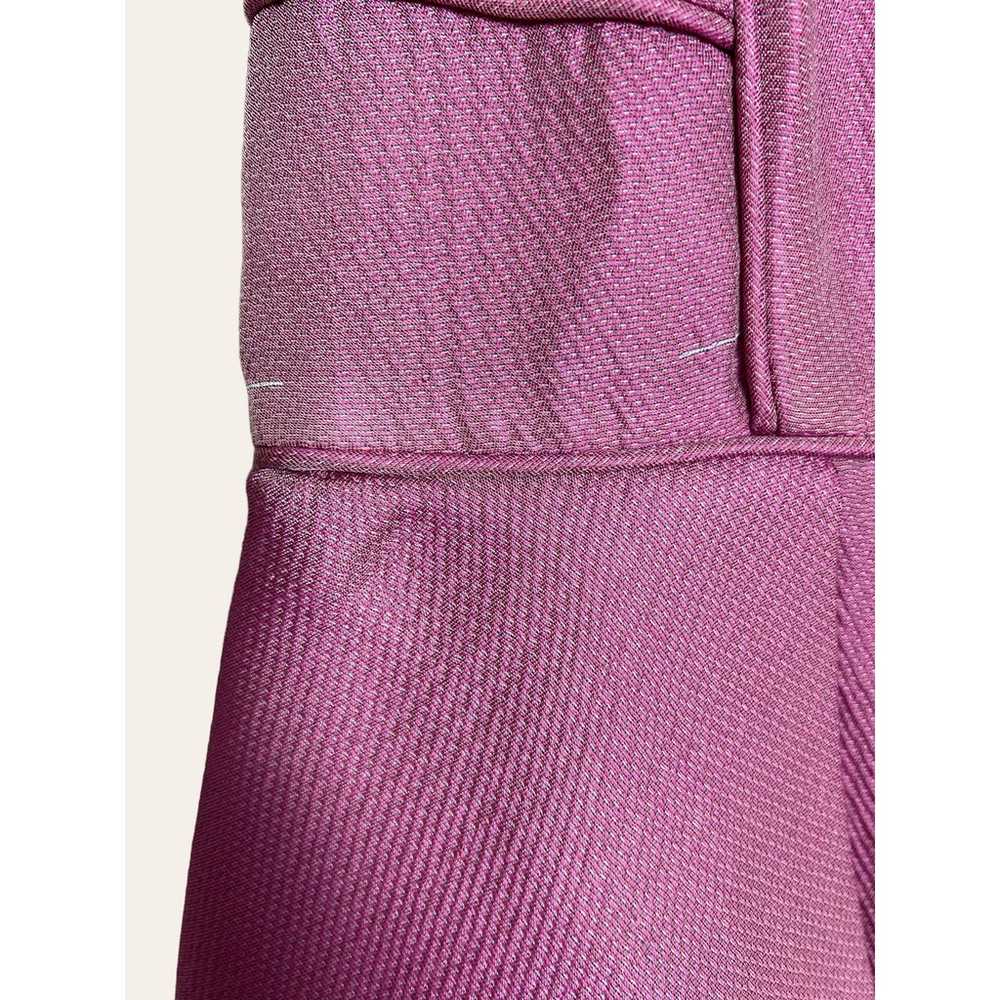 TIBI Simona Sleeveless Pink Origami Dress Size 0 - image 4