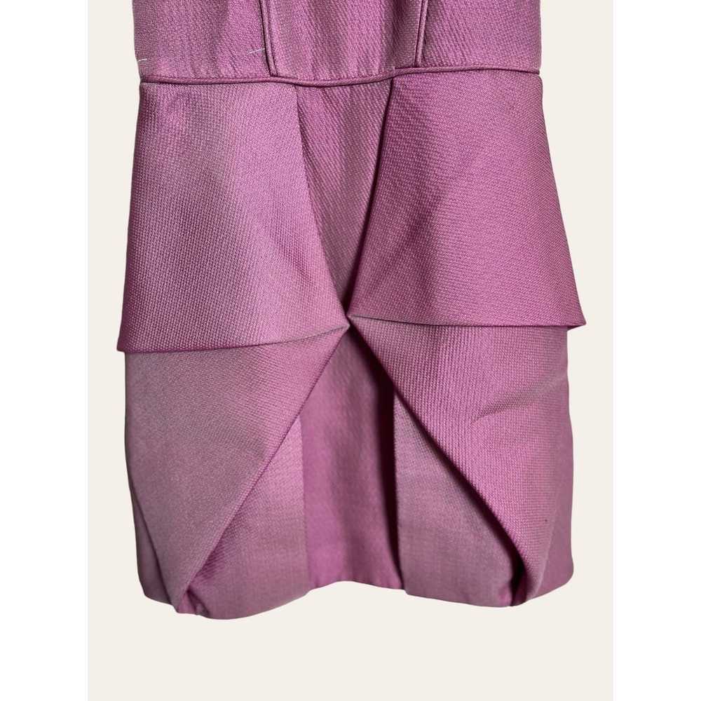 TIBI Simona Sleeveless Pink Origami Dress Size 0 - image 5