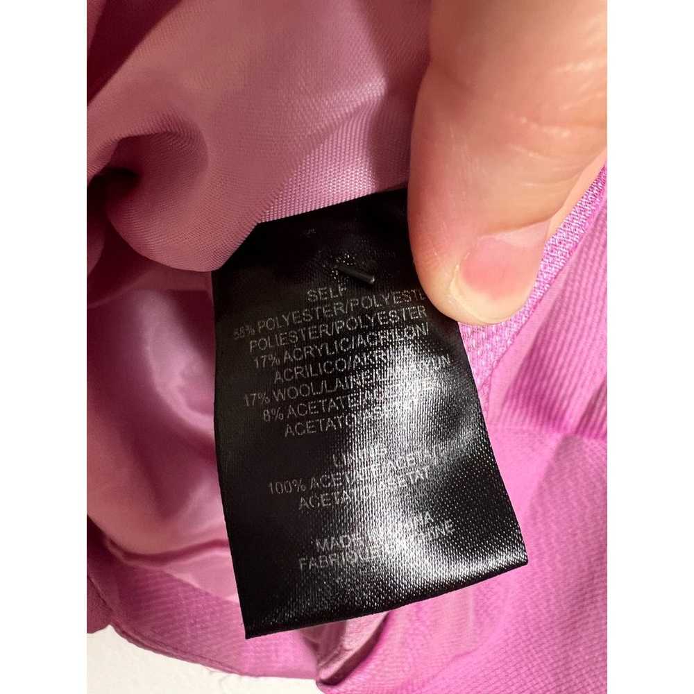 TIBI Simona Sleeveless Pink Origami Dress Size 0 - image 8