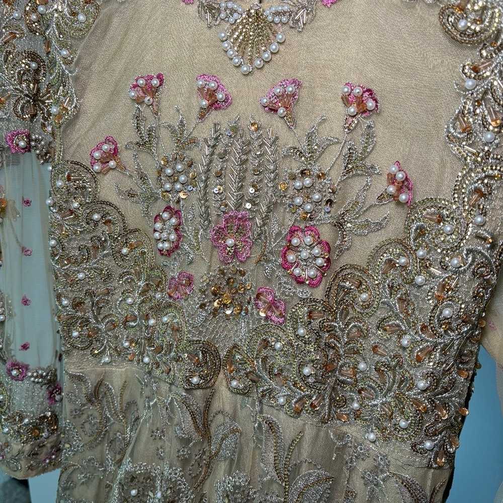 Pakistani maxi dress - image 10