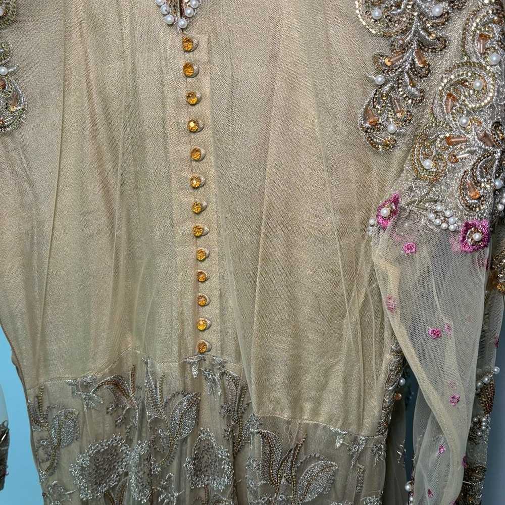 Pakistani maxi dress - image 5