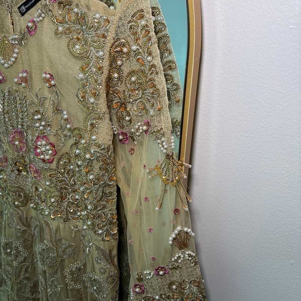 Pakistani maxi dress - image 9